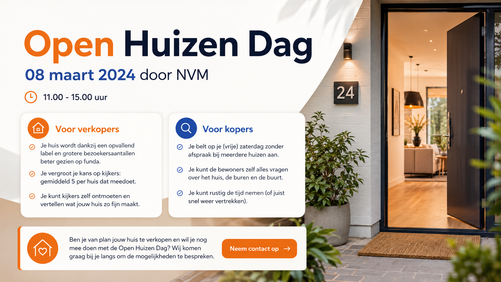NVM Open Huizen Dag 28 maart 2026